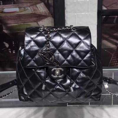 Chanel 2018 Women Back Pack ,25CM - 샤넬 2018 여성용 백팩,CHAB0463,25CM,블랙