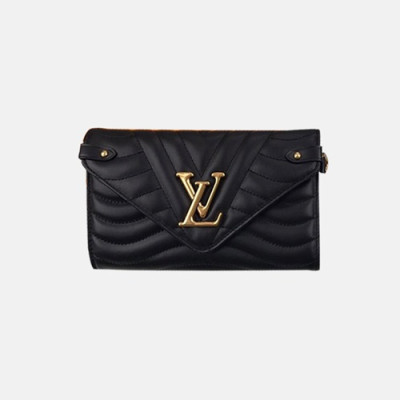 Louis Vuitton 2018 Ladies New Wave Compact Long Wallet M63298  - 루이비통 뉴웨이브 레더 컴팩트 롱월릿  LOU0399 19CM