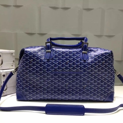 Goyard Leather Blue Bag,48CM - 고야드 레더 블루 남여공용 여행용가방,GYB0018,48CM