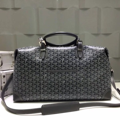 Goyard Leather Gray Bag,48CM - 고야드 레더 그레이 남여공용 여행용가방,GYB0021,48CM