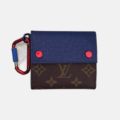 Louis Vuitton 2018 Mens Compact Wallet M63041 - 루이비통 컴팩트 월릿 LOU0469 9.5CM