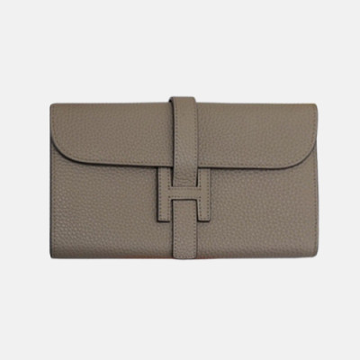 Hermes 2018 Ladies Jige Duo Wallet - 에르메스 지제 듀오 월렛 HER0044 22CM