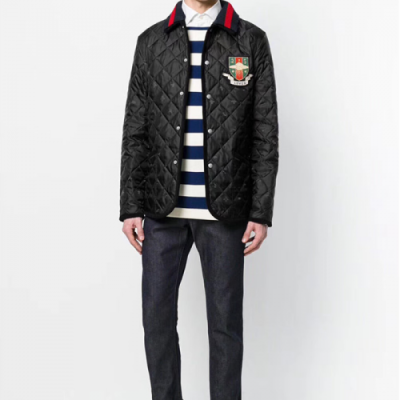 Gucci 2018 Mens Loved UFO Jacket - 구찌 남성 Loved UFO 퀄팅 자캣 GUC0327 , SIZE (S - 2XL) 블랙