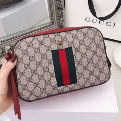 Gucci Gold Tiger Shoulder Cross Bag,24CM - 구찌 골드 타이거 숄더 크로스백  ,GUB0119,24cm,레드