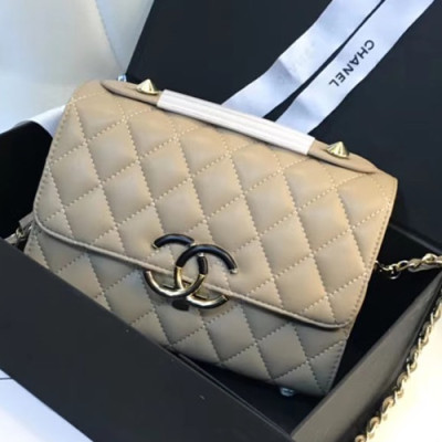 Chanel 2018 Cruise Chain Flap Shoulder Bag ,22CM - 샤넬 2018 크루즈 플랩 숄더백 CHAB0526,22CM,베이지