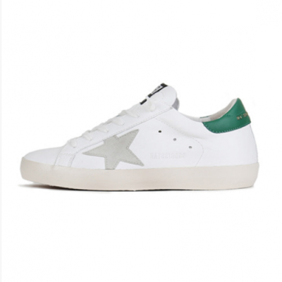 Golden Goose 2018 Superstar Gold Logo and Green Tab Sneakers - 골든구스 슈퍼스타 골드로고 그린탭 스니커즈 GOL009X ,Size (225 - 250)