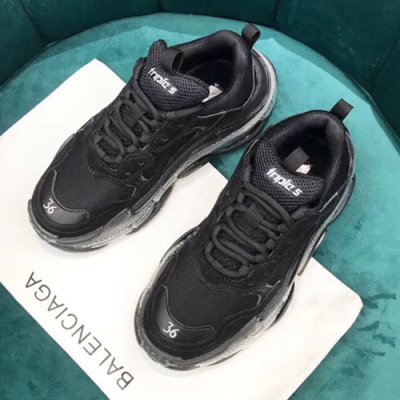 Balenciaga 2018 Triple's Shoes - 발렌시아가 트리플-S 스니커즈 블랙 BAL0059 ,Size (225 - 280)