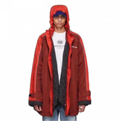 Balenciaga 2018 Mens Padding Logo Parka - 발렌시아가 남성 패딩 로고 파카 BAL0067 , 2컬러 (레드/블루) Size (S - XL)