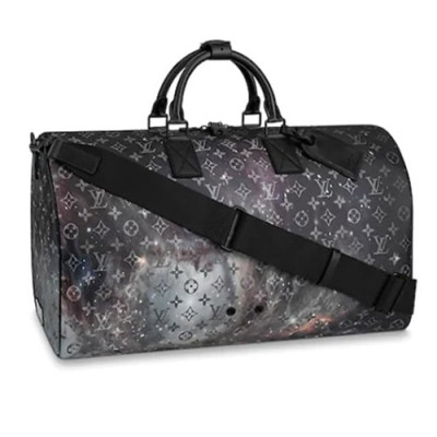 Louis Vuitton Keepall Bandouliere Bag,50cm - 루이비통 키폴 반둘리에 남성용 여행가방,M44166,LOUB0380 ,50 cm,블랙