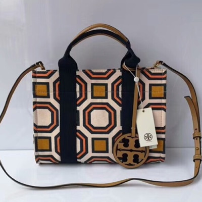 Tory Burch Brown Tote Shoulder Bag,30cm - 토리버치 브라운 토트 숄더백 TBB0070,30cm