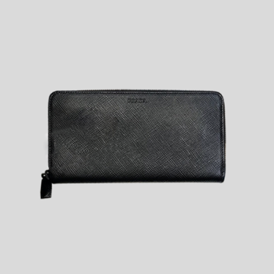 Prada 2018 Mens Saffiano Leather Zippy Long Purse 2ML317 - 프라다 남성 신상 사피아노 레더 지피 장지갑 Pra0327x.Size20CM 블랙