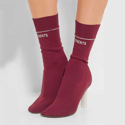 Vetements 2018 Lighthill Sockboots Red - 베트멍 라이터힐 삭스부츠 레드 Vet008x.Size(220 - 245)레드