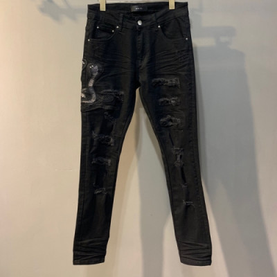 Amiri 2018 Mens Denim Pants - 아미리 남성 신상 데님 팬츠 Ami0027x.Size(31 - 40)블랙