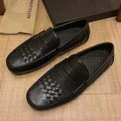 Bottega Veneta 2018 Mens Penny Leather Loafer - 보테가 베네타 남성 페니 레더 로퍼 Bot0018x.Size(245 - 265)블랙