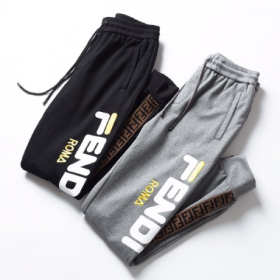 Fendi 2018 Mens Training Pants - 펜디 남성 트레이닝 팬츠 Fen0059x.Size(M - 2XL)2컬러(블랙/그레이)