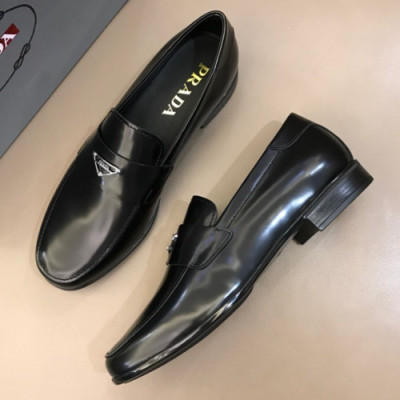 [매장판] Prada 2018 Mens Leather Loafer  - 프라다 남성 레더 로퍼 Pra0344x.Size(240 - 265)블랙유광