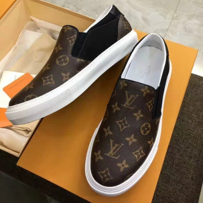 Louis Vuitton 2018 Mens Monogram Slip-on - 루이비통 모노그램 슬립온 Lou0636x.Size(240 - 285)브라운