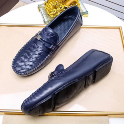 Bottega Veneta 2018 Mens Driving Leather Loafer - 보테가베네타 드라이빙 레더 로퍼 블루 Bot0022x.Size(240 - 285)