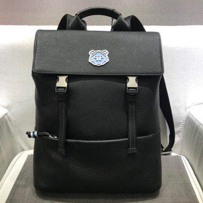 Philipp Plein 2018 Leather Back Pack,38cm - 필립플레인 2018 레더 남성용 백팩,PPB0006,38cm,블랙