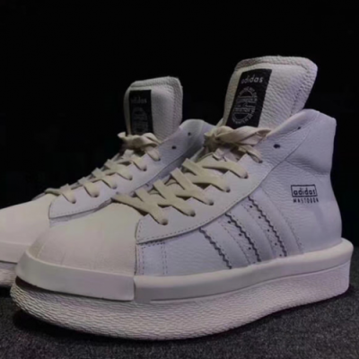 Adidas x Rick Owens High-top Mastodon Pro Model White - 아디다스 x 릭오웬스 하이탑 Mastodon Pro Model 화이트 Adi0063x.Size(225 - 280)