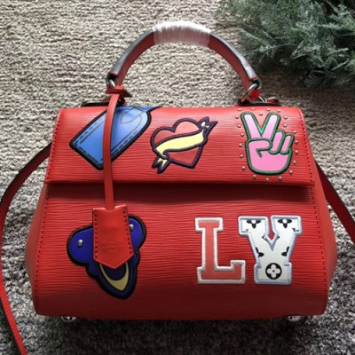 Louis Vuitton Epi Cluny BB Tote Shoulder Bag,28cm - 루이비통 에삐 클루니 BB 토트 숄더백 M52484,LOUB0477,28cm,레드