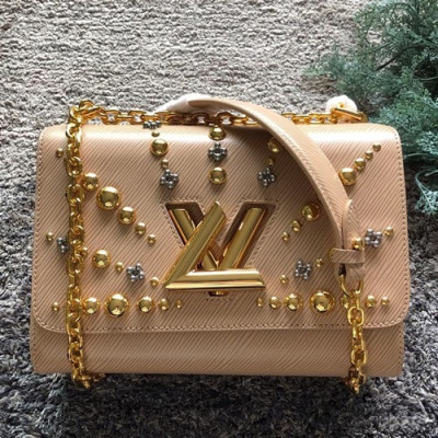 Louis Vuitton Twist Chain Shoulder Bag,23cm - 루이비통 트위스트 체인 숄더백 M52510 ,LOUB0494,23cm,베이지