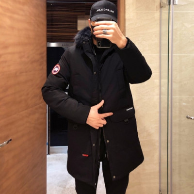 Canada Goose 2018 Mens Logo Down Padding - 캐나다구스 남성 다운패딩 Can0081x.Size(M - 3XL)블랙