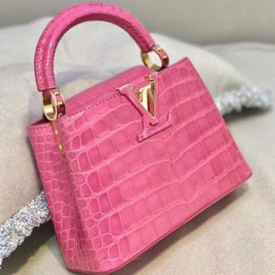 Louis Vuitton Capucines Shoulder Bag,21/27cm - 루이비통 카푸신 숄더백  M48865 ,LOUB0540,21/27cm,핑크