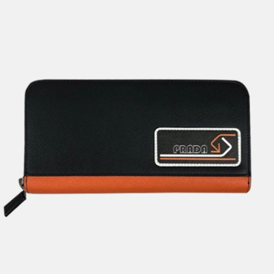 [매장판] Prada 2019 Mens Saffiano Zippy Long Wallet 2ML317 - 프라다 사피아노 남자 지피 장지갑 Pra0393x.20CM