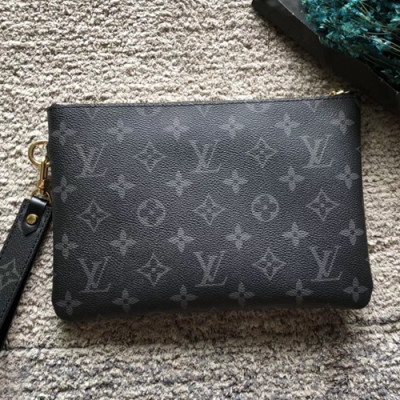 Louis Vuitton City Clutch Bag,23cm - 루이비통 남여공용 시티 클러치백 M63447,LOUB0613 ,23cm,블랙