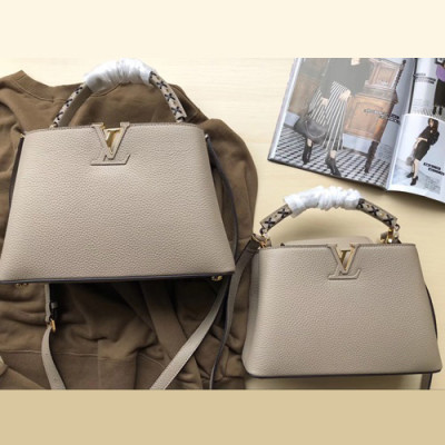 Louis Vuitton Capucines Tote Shoulder Bag,27/31 - 루이비통 카푸신 토트 숄더백  M52384,LOUB0683 ,27/31,그레이