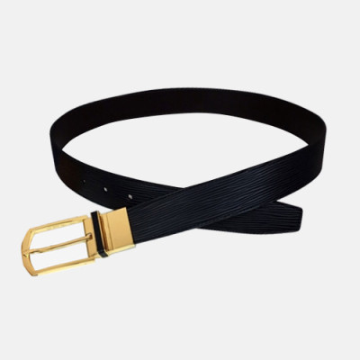 Louis vuitton 2018 Epi Mens Leather Belt M0128 - 루이비통 남성 에삐 레더 벨트 Lou0667x.Size(3.5CM)블랙금장