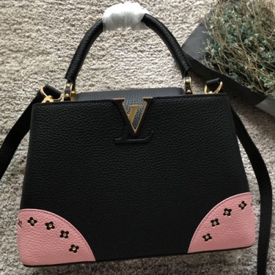 Louis Vuitton Capucines Tote Shoulder Bag,27/31cm - 루이비통 카푸신 토트 숄더백  M48865  ,LOUB0793,27/31cm,블랙