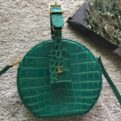 [커스텀급]Louis Vuitton Petite Boite Chapeau Bag,17.5cm - 루이비통 쁘띠뜨 부아뜨 샤포 백,M43510 ,LOUB0800 ,17.5cm,그린