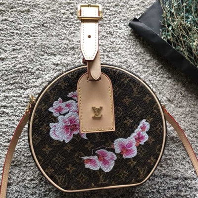 Louis Vuitton Petite Boite Chapeau Bag,17.5cm - 루이비통 쁘띠뜨 부아뜨 샤포 백,M43510 ,17.5cm,LOUB0837,브라운