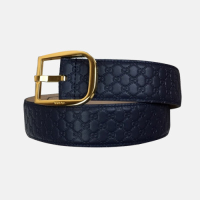 Gucci 2019 Reversible Mens Logo Leather Belt -구찌 리버시블 남성 신상 로고 레더 벨트 Guc0582x.Size(4.0CM)2컬러(네이비은장/네이비금장)