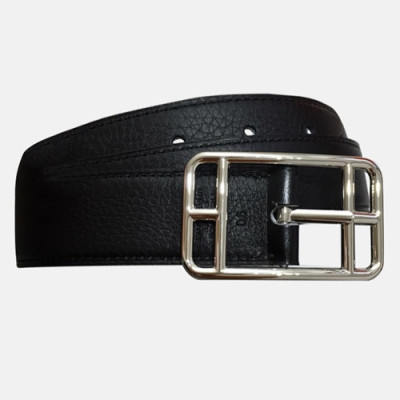 Hermes 2019 Mens Classic Both-sides Leather Belt - 에르메스 남성 클래식 레더 양면 벨트 Her0069x.Size(3.2CM).2컬러(블랙은장/블랙금장)