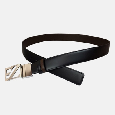 Eremengido Zena 2019 Mens Both-sides Leather Belt - 제냐 2019 남성 이태리 양면 레더 벨트 Zeg0045x.Size(3.5cm)3컬러(블랙은장/블랙금장/블랙실버)