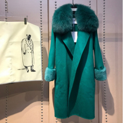 Maxmara 2019 Ladies Cashmere Coat - 막스마라 여성 캐시미어 코트 Max001x.Size(s - l).그린