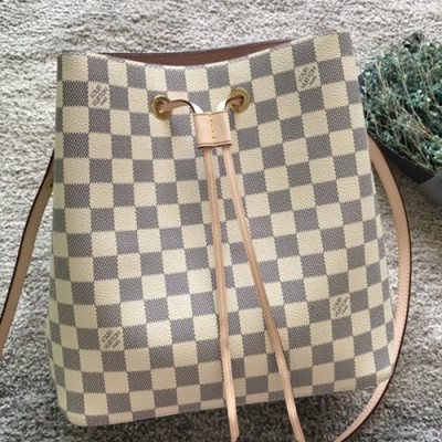 Louis Vuitton NeoNoe  Bucket Bag,26cm - 루이비통 네오노에 버킷백  M44022 ,LOUB0892,26cm,화이트+베이지