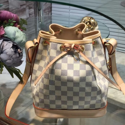 Louis Vuitton Noe Azur Shoulder Bag,24cm - 루이비통 노에 아주르 숄더백 N41220,LOUB0954,24cm,화이트