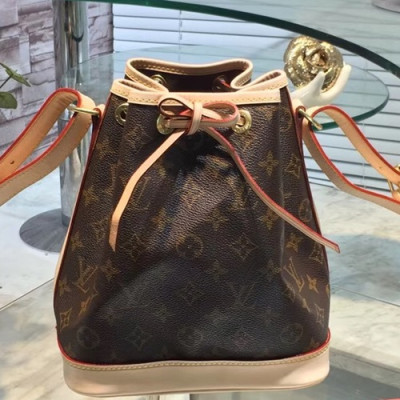 Louis Vuitton Noe Monogram Shoulder Bag,24cm - 루이비통 노에 모노그램 숄더백 M40817,LOUB0981,24cm,브라운