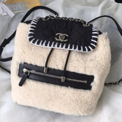 Chanel 2018 Women Back Pack ,22CM - 샤넬 2018 여성용 백팩,CHAB0556,22CM,화이트