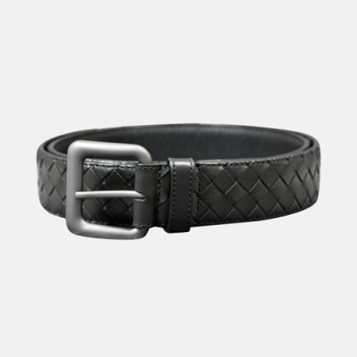 Bottega Veneta 2018 Intrecciato Continental Mens Belt - 보테가베네타 인트레치아토 남성 벨트 Bot0030x.Size(4.0cm).블랙