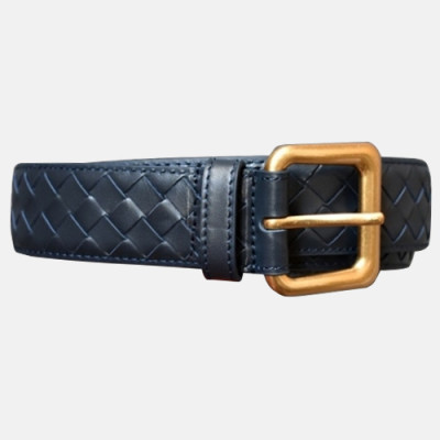 Bottega Veneta 2018 Intrecciato Continental Mens Belt - 보테가베네타 인트레치아토 남성 벨트 Bot0034x.Size(3.5cm).네이비금장