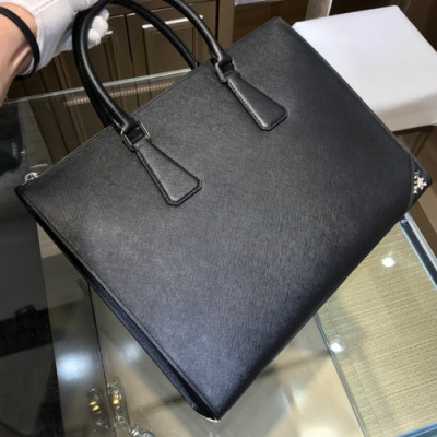 Prada 2018 Saffiano Mens Business Bag ,38CM - 프라다 2018 사피아노 남성용 서류가방 2VG030-3,38CM,블랙