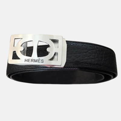 Hermes 2019 Mens Licol Leather Constance Belt - 에르메스 남성 리콜 가죽 콘스탄스 벨트 Her0102x.Size(3.5cm).블랙은장