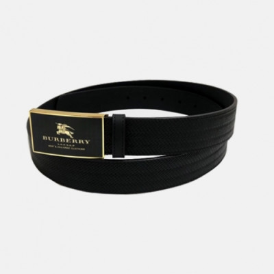 [매장판]Burberry 2019 Mens Box Logo Leather Belt - 버버리 남성 박스 로고 레더 벨트 Bur0406x.Size(3.5CM).블랙