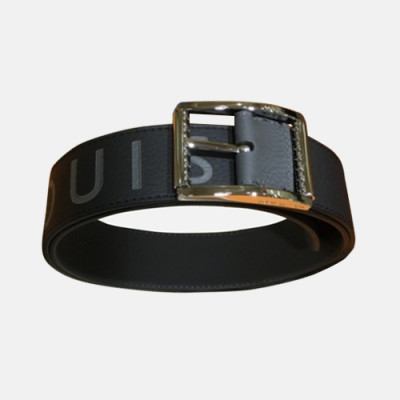 Louis vuitton 2019 Mens Reverso Taurillon Leather Belt - 루이비통 남성 리베르소 송아지 가죽 벨트 Lou0746x.Size(4.0cm).그레이은장