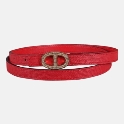 Hermes 2019 Ladies Swarovski Crystal Leather Constance Belt - 에르메스 여성 스와로브스키 크리스탈 가죽 콘스탄스 벨트 Her0108x.Size(2.0cm).레드